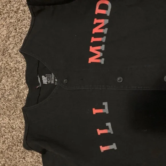 Hopsin Ill Mind 8 Mens Tour Baseball Jersey Shirt Sz Medium - Picture 2 of 5